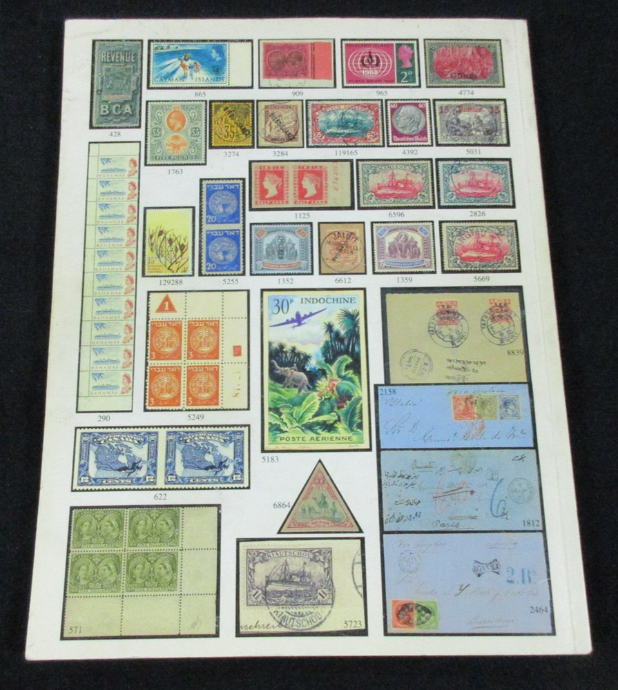 Nutmeg Stamp Auction Catalog-Worldwide-Sale #29-10/18/2000