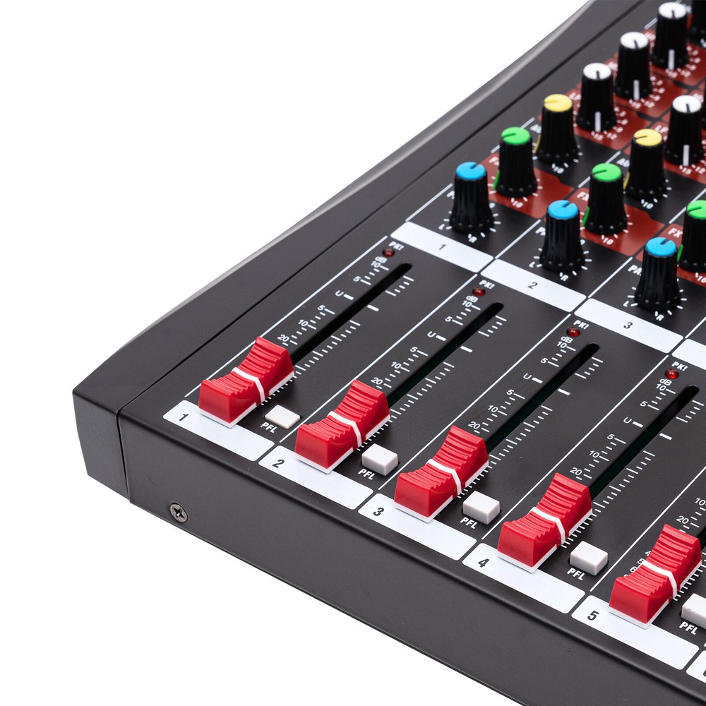 Channel Mixing Console Sound Live Studio Audio Mixer USB Bluetooth