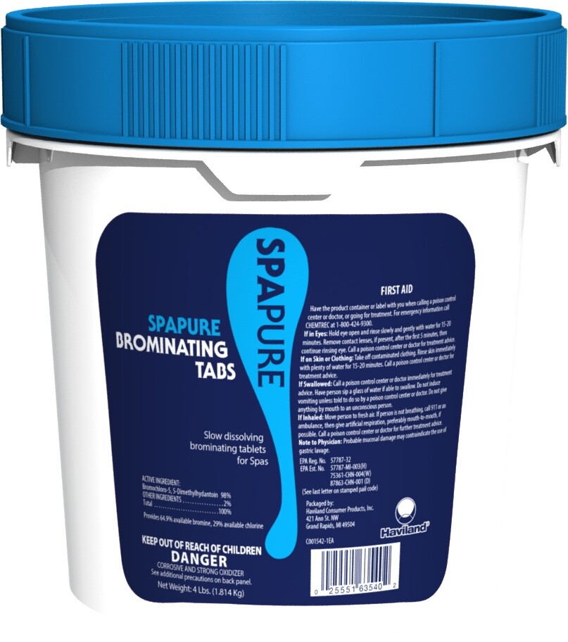 SpaPure Brominating Tabs (4.0 lb) (2 Pack)