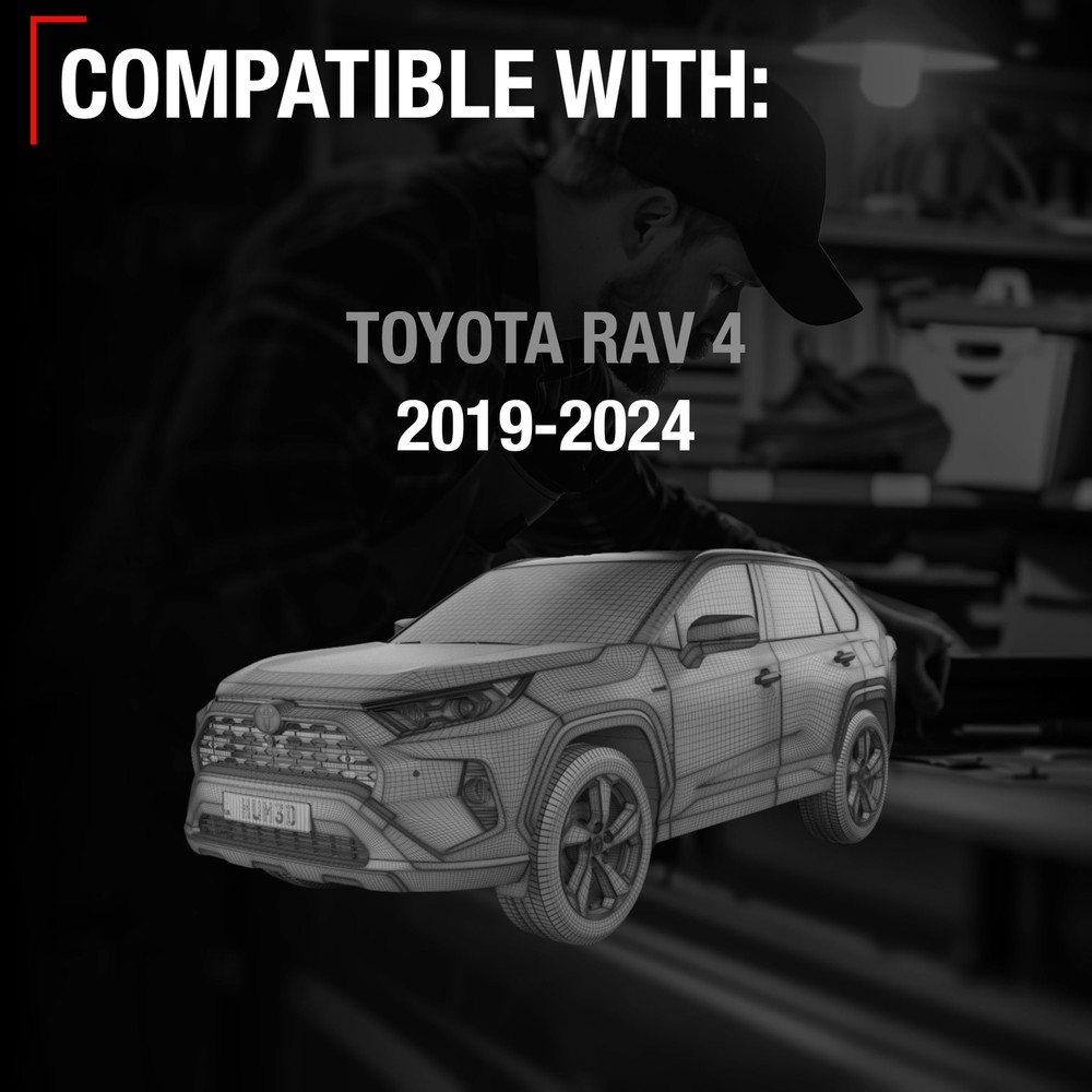 Toyota RAV4 Driver Side Mirror Replacement - Powered Adjustment, Manual Fold,...