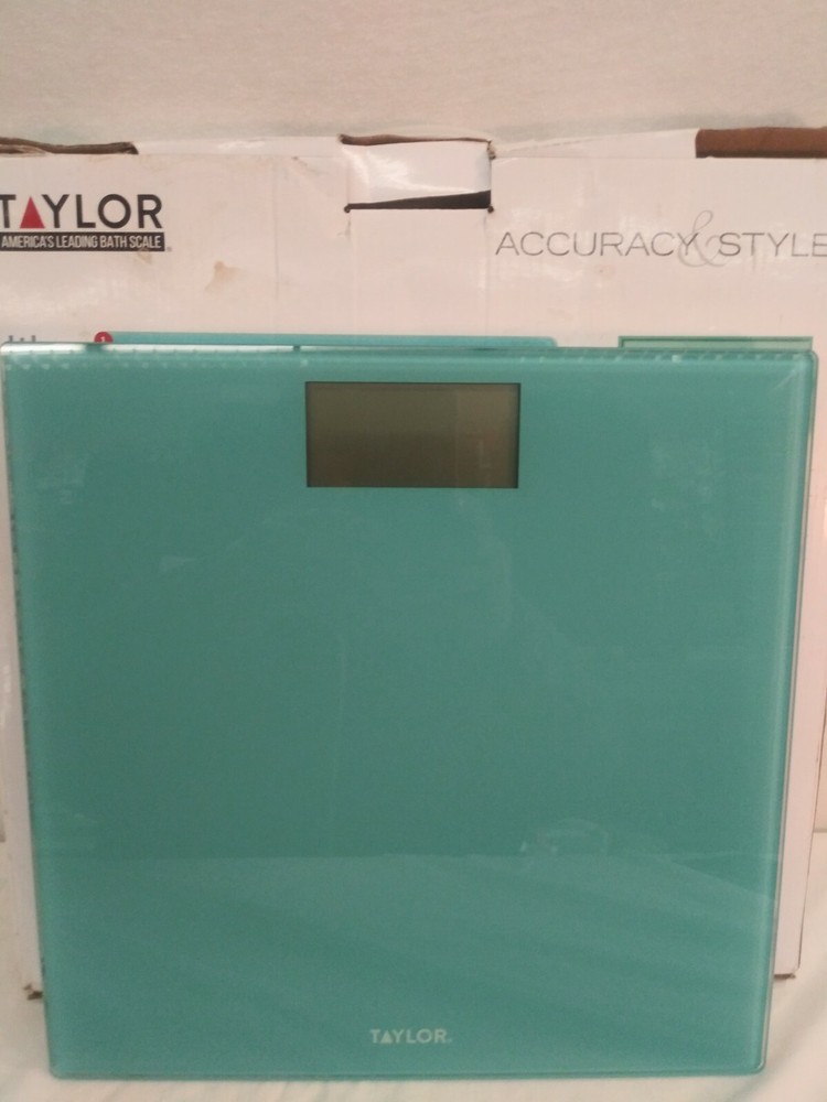TAYLOR GLASS DIGITAL BATH SCALE