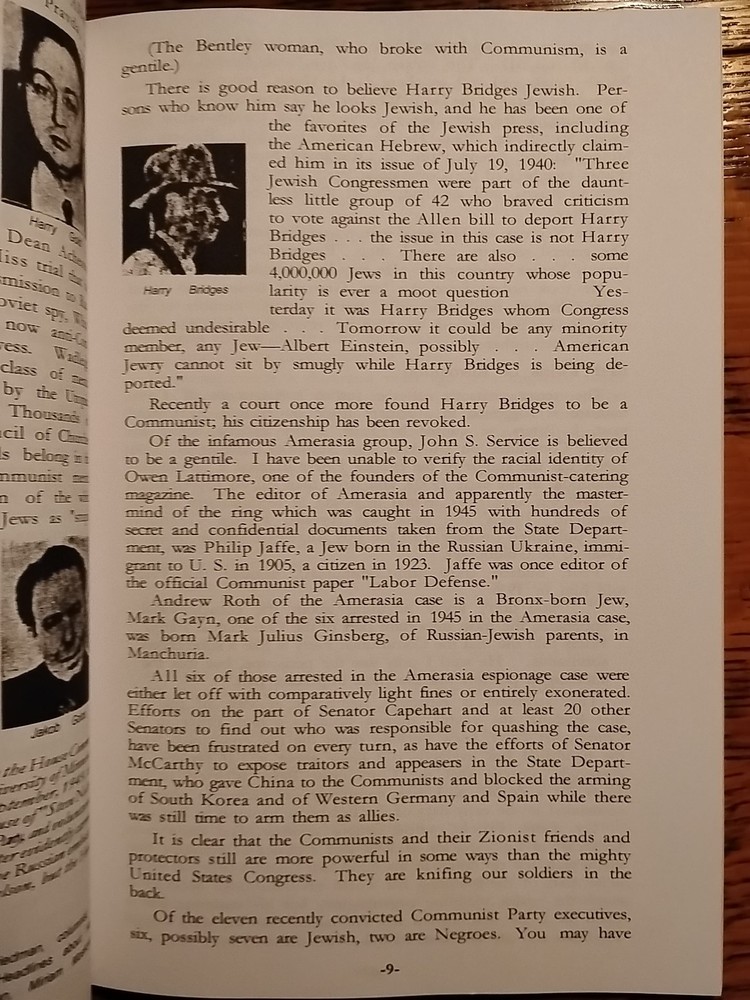 Robert H Williams / Know Your Enemy Reprint