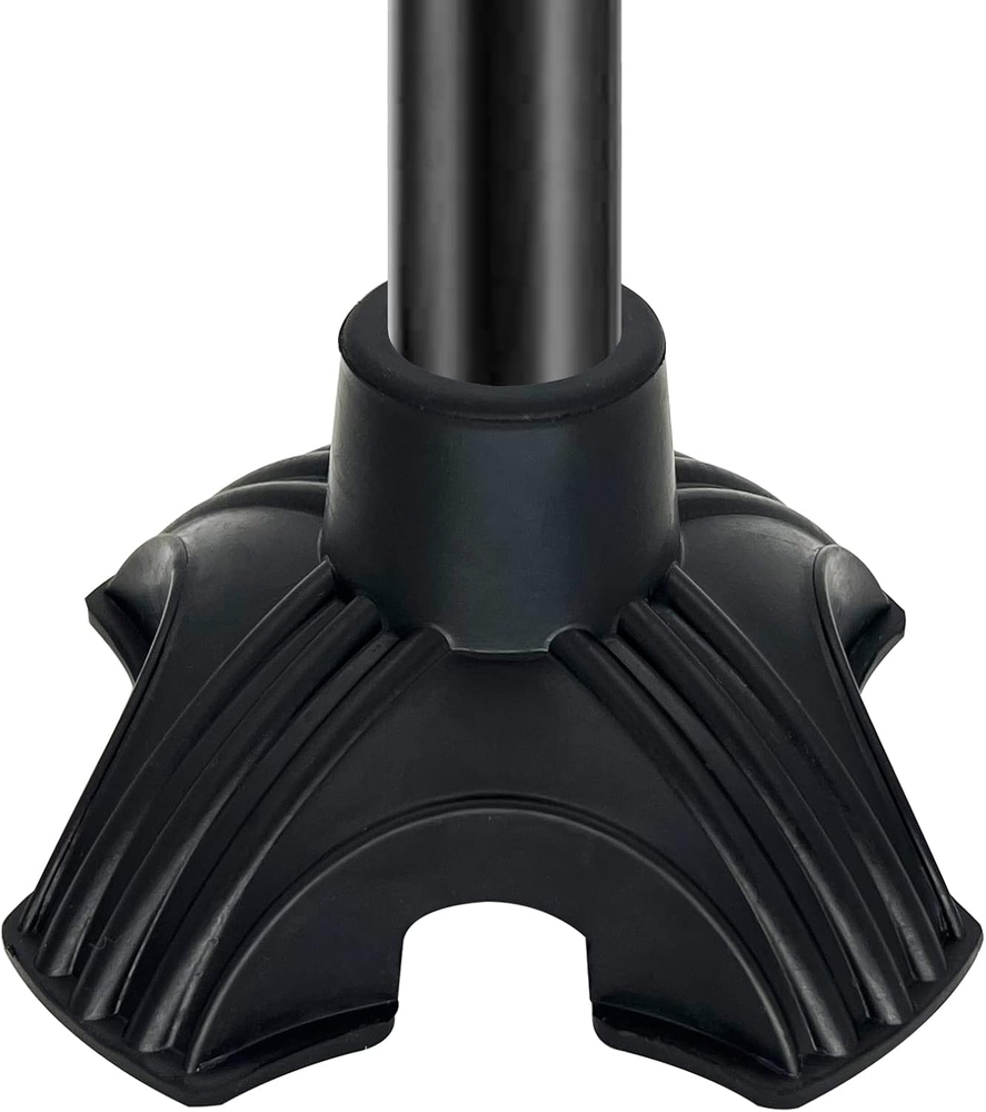 Cane Tips 1 Inch Heavy Duty Rubbers Self Standing Quad Base Replacement Wa