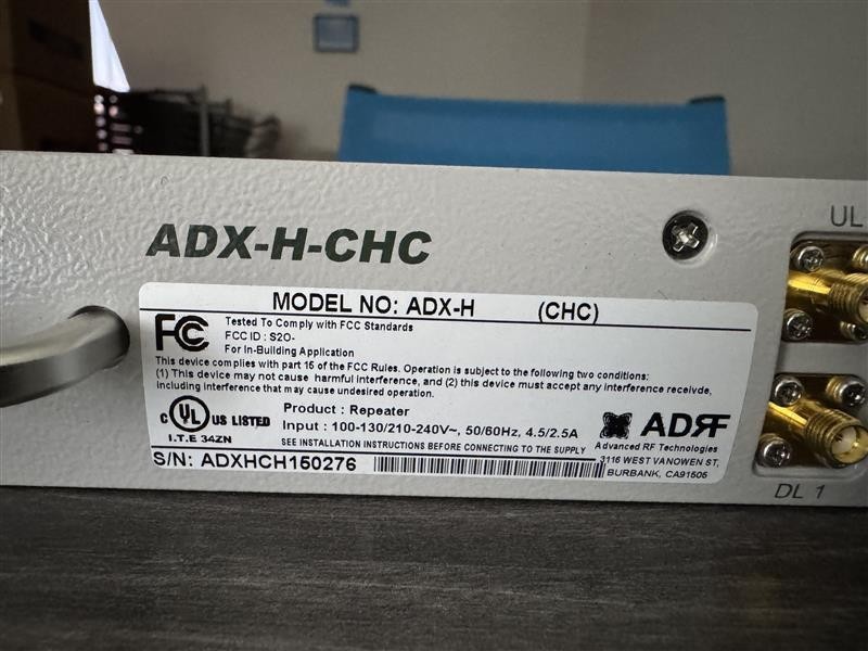 ADRF High-Frequency Channelized Receiver (ADX-H-CHC)