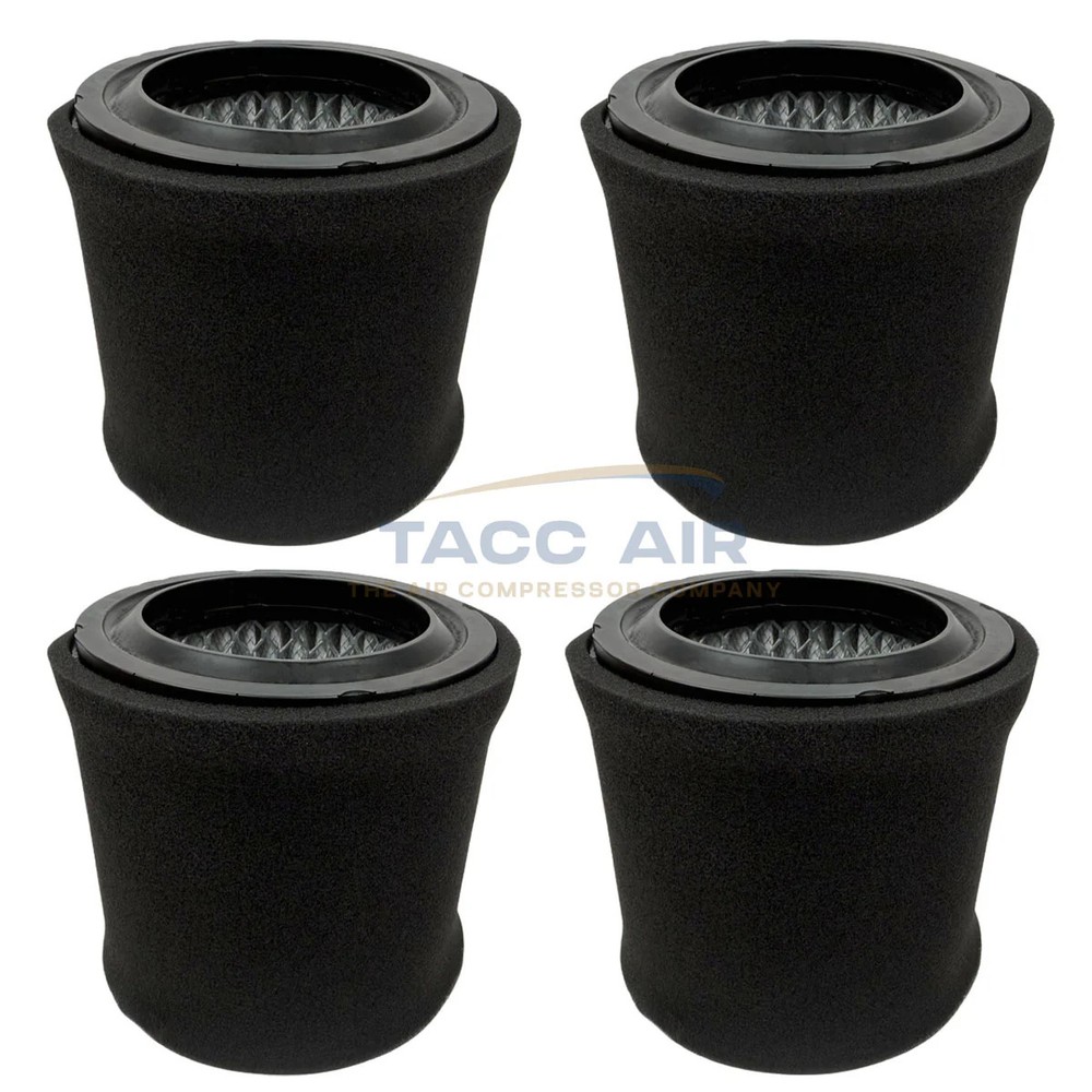4 Pack 110377E100 / 110377E904 Quincy Air Compressor Filter Intake Elements