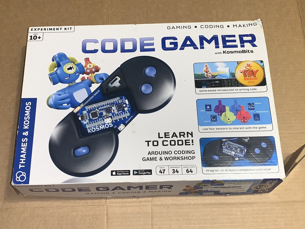 Incomplete Parts Thames Kosmos Bits Code Gamer Arduino Coding Experiment Kit
