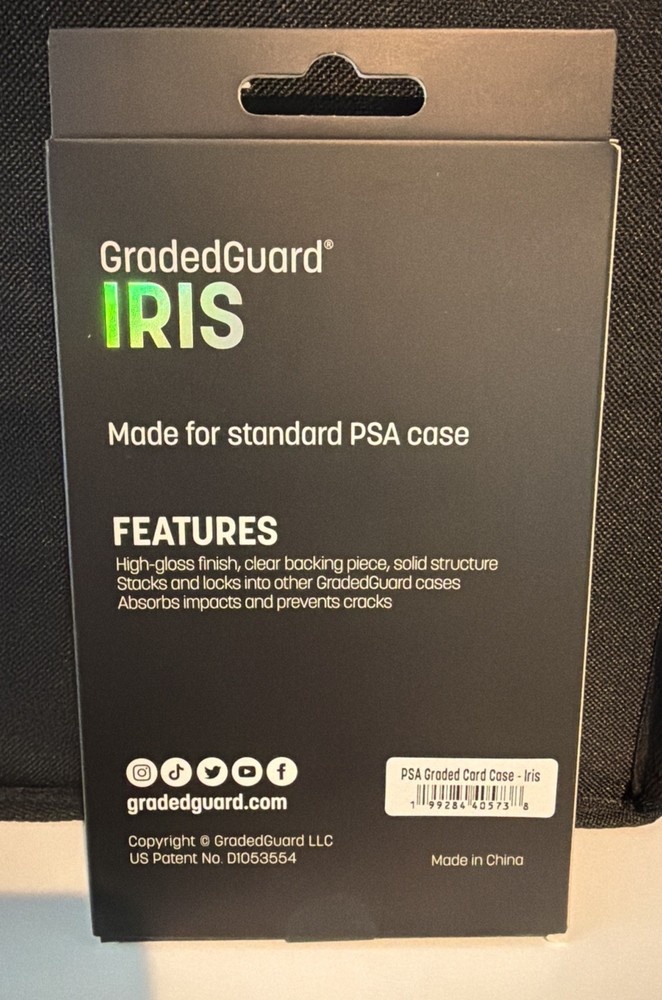 GRADEDGUARD IRIS - PSA GRADED CARD CASE GUARD PROTECTOR - LIMITED EDITION