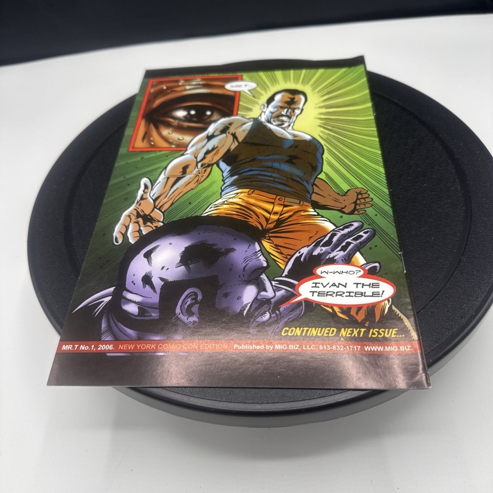 RARE Mr. T #1 2006 Comic Con Edition