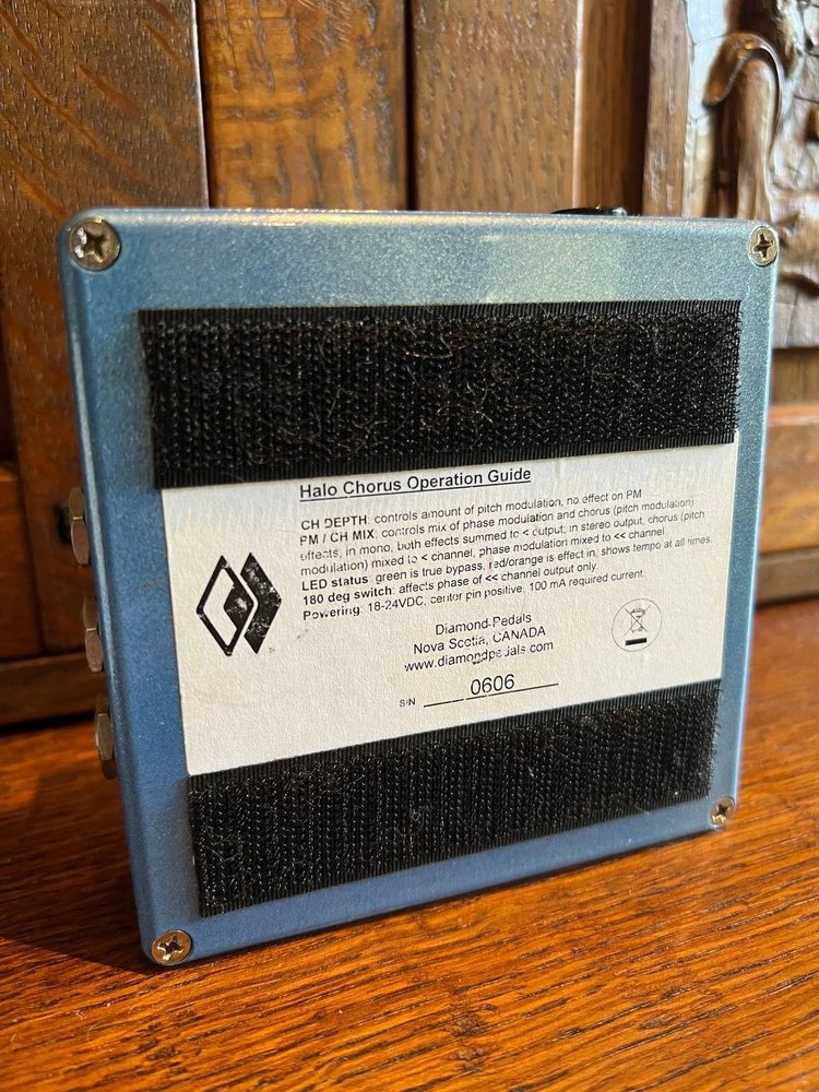 Diamond Halo Stereo Chorus/Phaser Effect Pedal