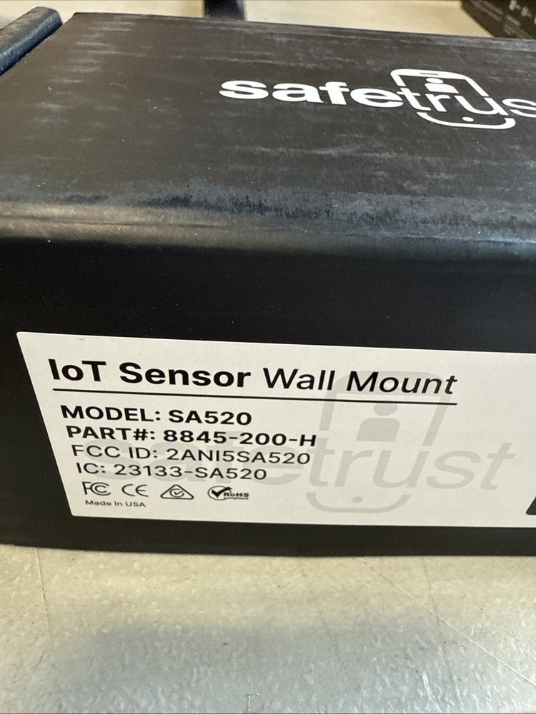 Safetrust IoT Sensor Wall Mount 8845-200 - H SA520