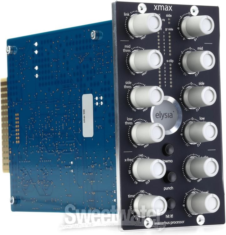 elysia xmax 500 Series Stereo Master Bus Compressor