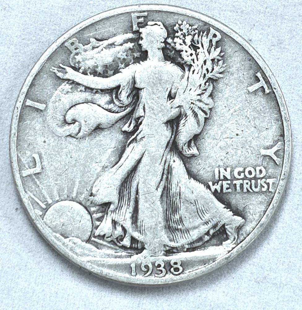 1938-D Walking Liberty Half Dollar