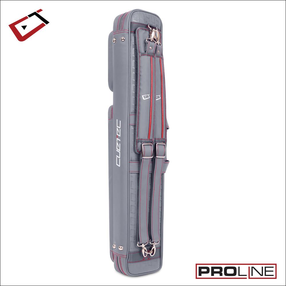 Cuetec Pro Line Gray 4x8 Soft Pool Cue Case