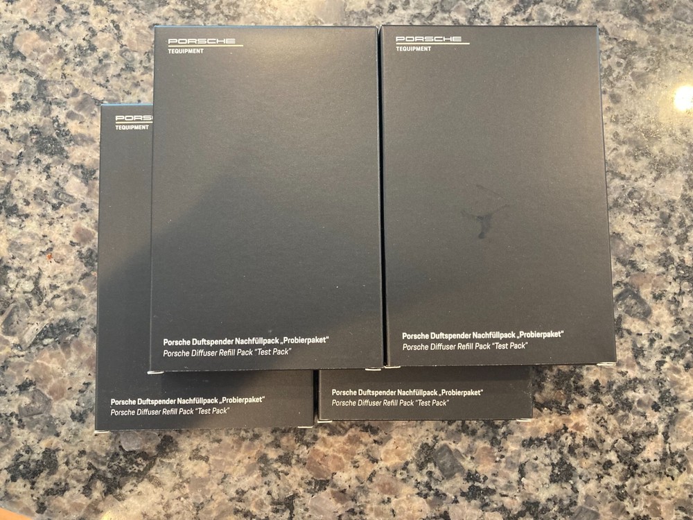 PORSCHE DESIGN ASSORTED 3~PACK REFILL FOR THEIR 911ish CAR AIR DIFFUSER/HOLDER