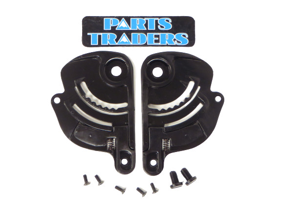 THH Helmets Visor Base Plate Kit Black TS-15 TS15 05-14949