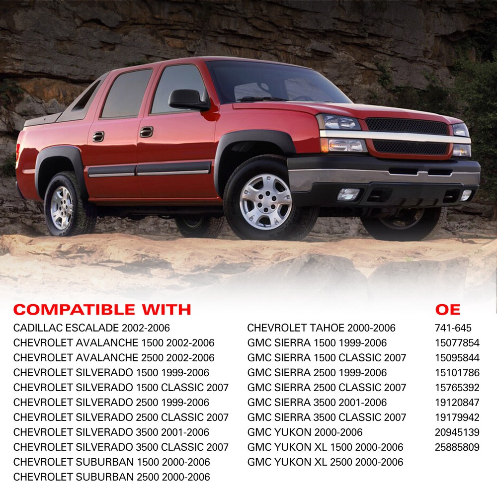 Front Power Window Regulator w/ Motor Passenger Side for Chevy Silverado GMC