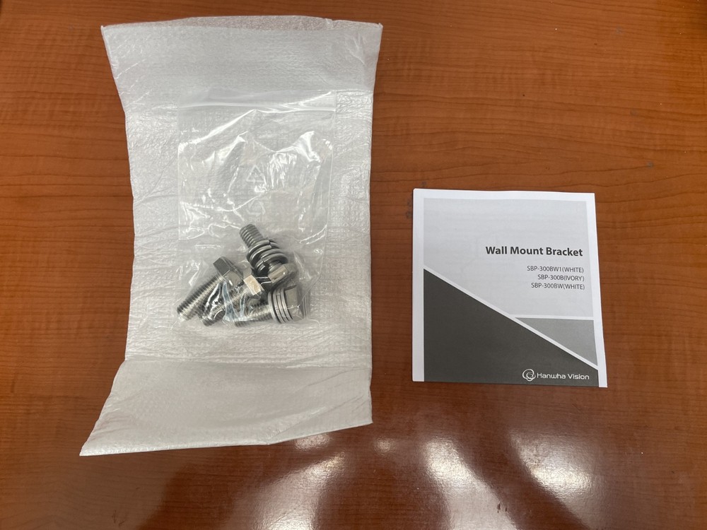 Hanwha Vision SBP-300BW1 Wall Mount Bracket