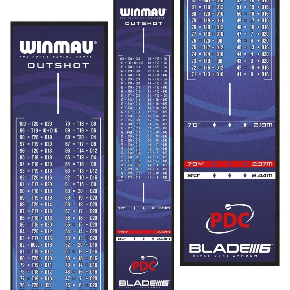 DART MAT – WINMAU – PRO ZONE OUTSHOT