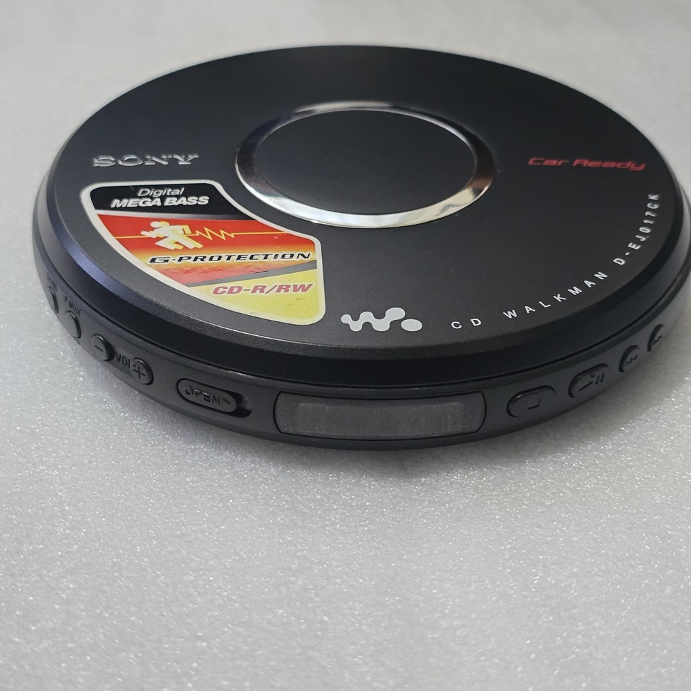 Sony CD Walkman Car Ready D-EJ017CK Black [Defective]