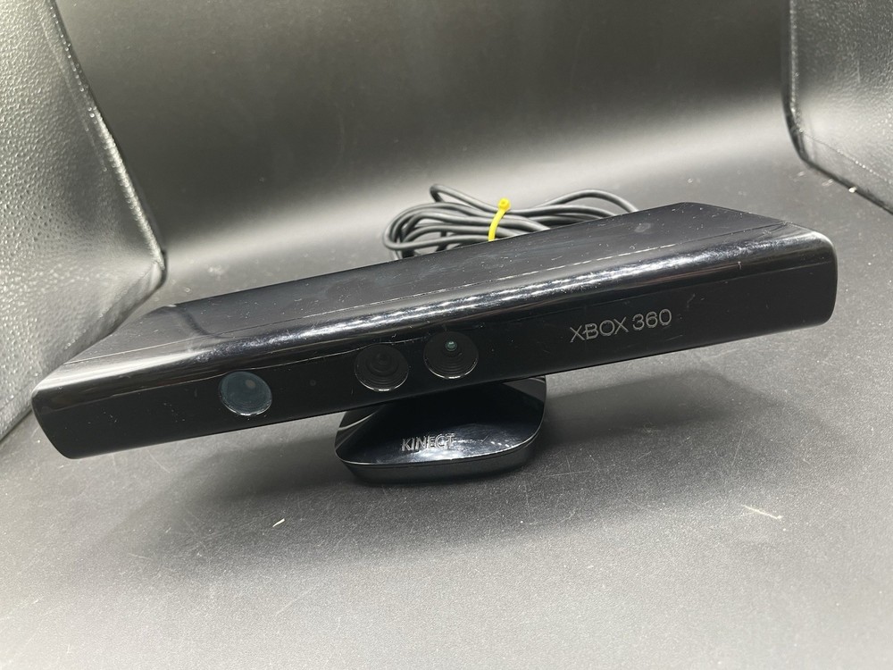 Microsoft Xbox 360 Kinect Sensor Camera Black Tested & Working