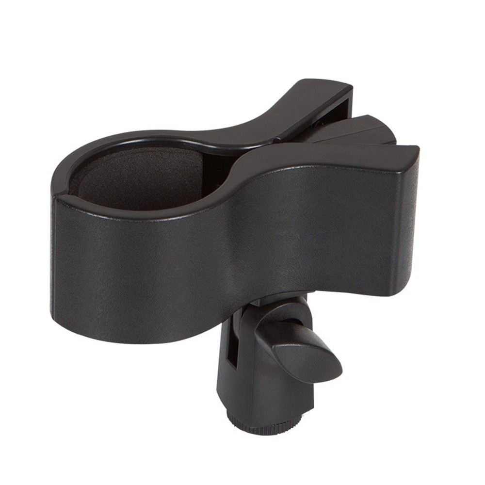 Microphone Clip Clamp Adjustable Large With 3/8 Adapter Break-resistant