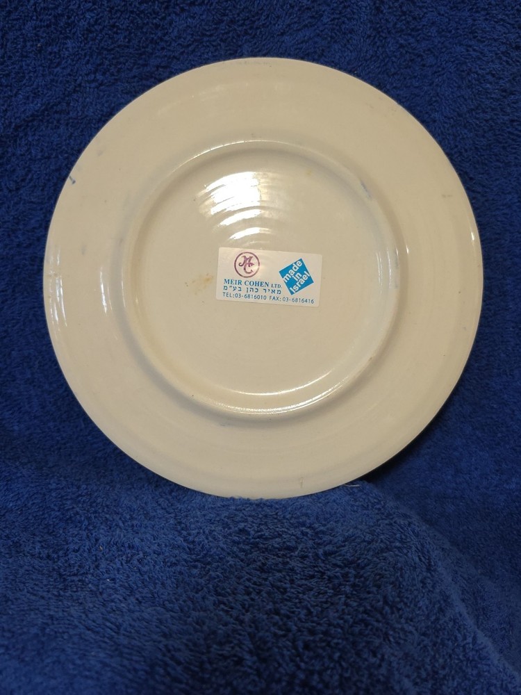 Havdalah Plate Pre-owned