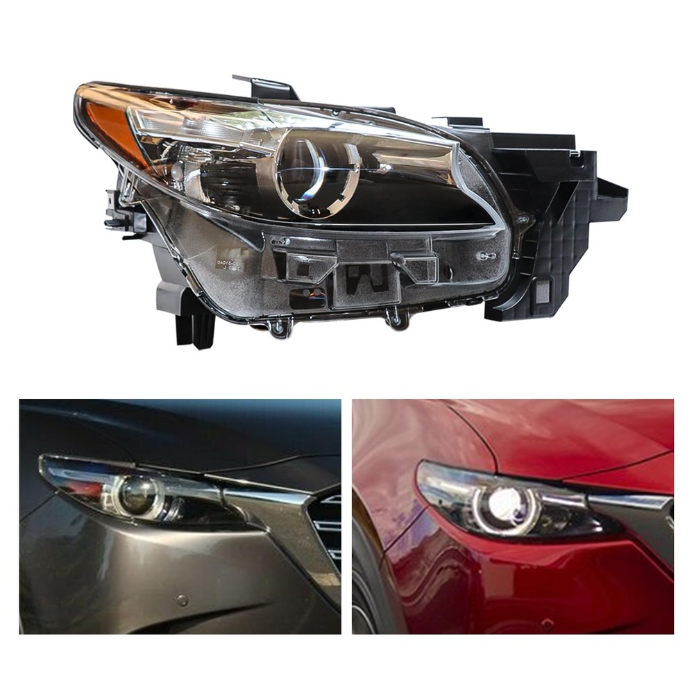 Front LED Headlights Assembly 2016-2020 CX-9 Passenger Side Right