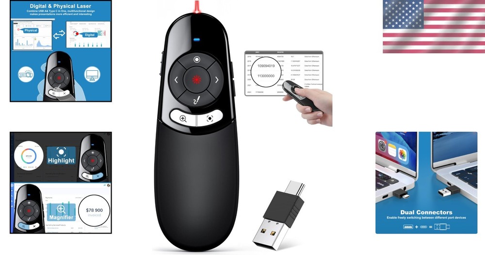 Advanced Digital Highlighting Magnifier Wireless Presenter