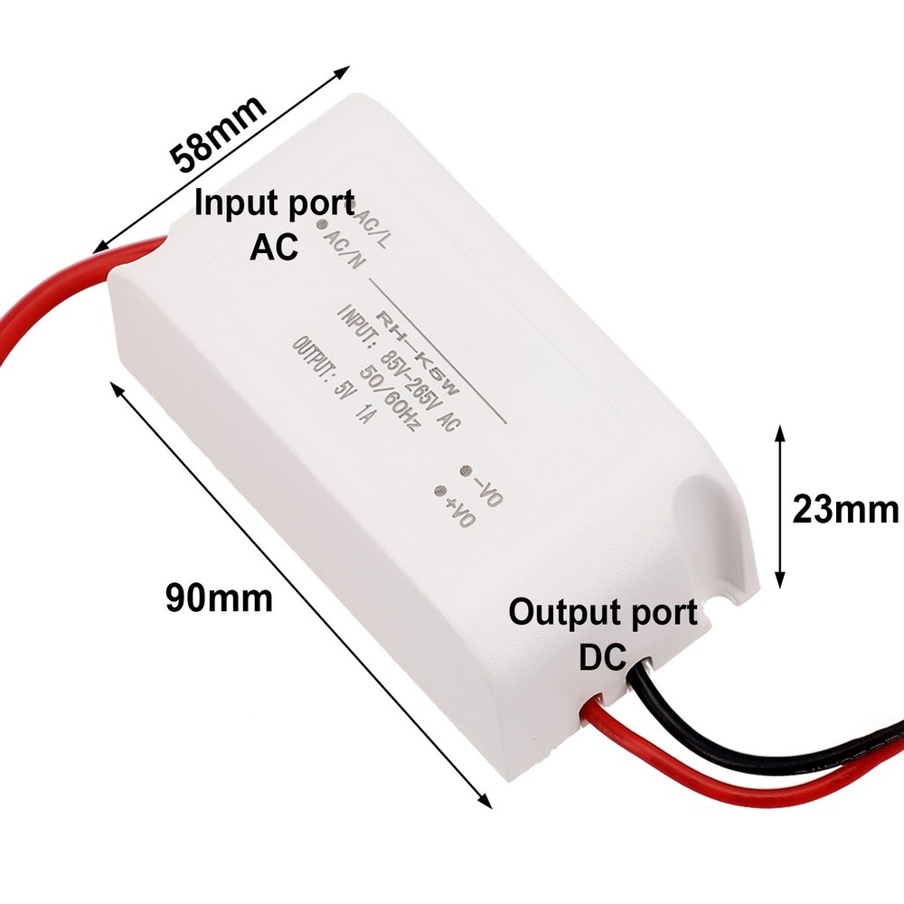 Reliable and Efficient 1A5W Power Module for 220V to 5V Voltage Regulation