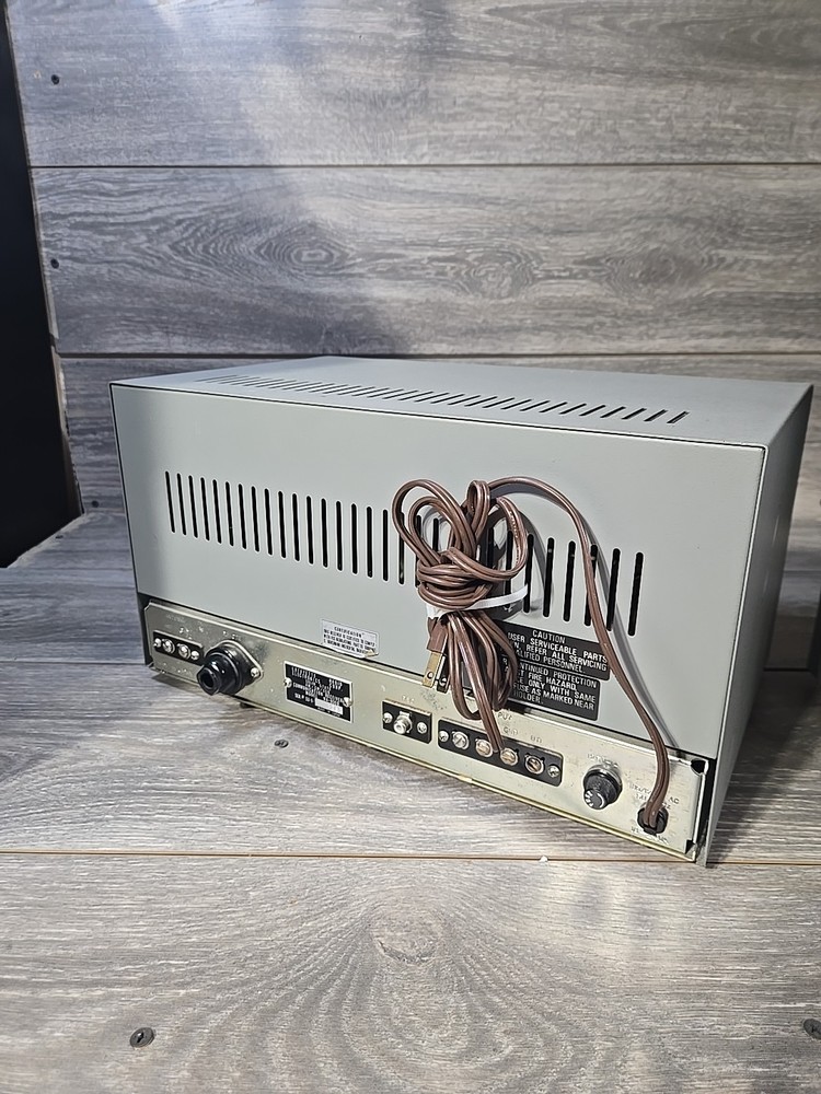 Lafayette HA-800B Solid State Communications Receiver W/ HE- 48C Speaker Tested