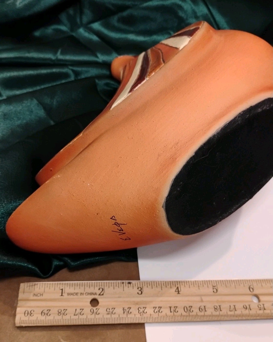 Vintage EDUARDO VEGA Modernist Red Clay 8 Dove Sculpture Pottery, Nice!