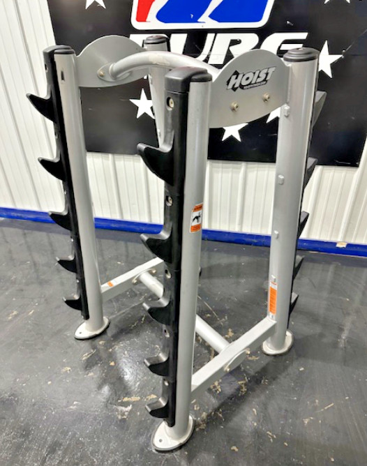Hoist | Fixed Barbell Rack (holds 10 bars)