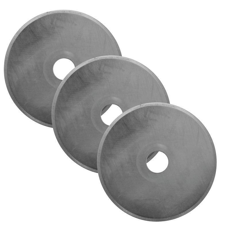 Titanium Bonded Rotary Trimmer Replacement Blade 45MM Craft Cutting 3-Pack New