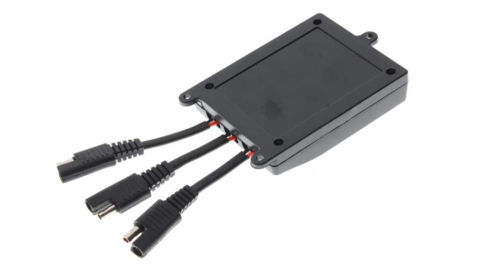 Charge Controller Solar Panels 12V Battery Regulator Maintainer Power SAE Plugs