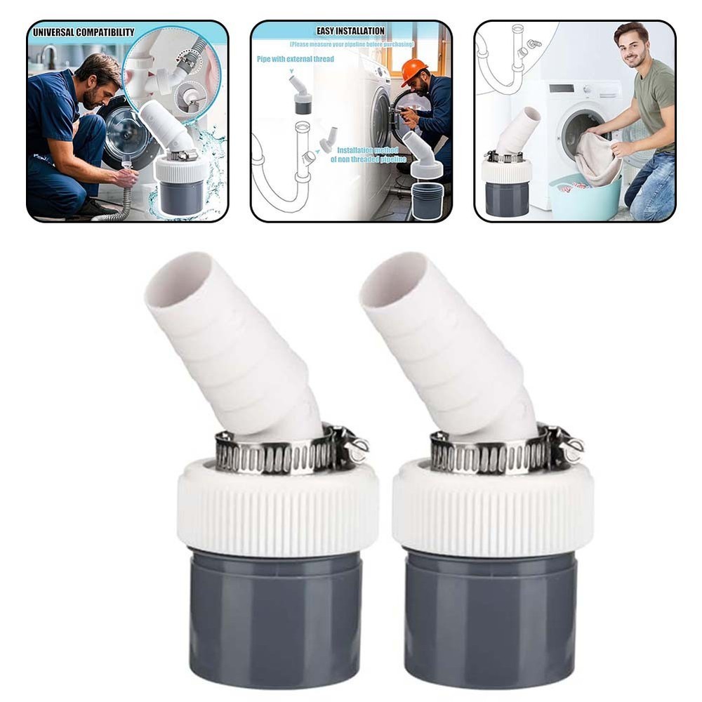 Quick Connect Drain Adapter for Washing Machine Input 1824MM 40MM Pipe