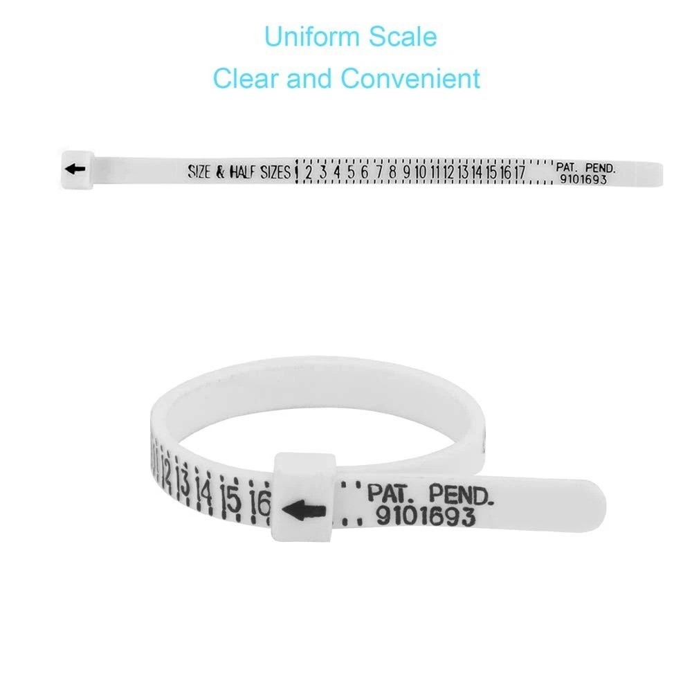 Ring Sizer Measuring Tool, 27 PCS Ring Measurement Tool, US Ring Size 0-13 w...