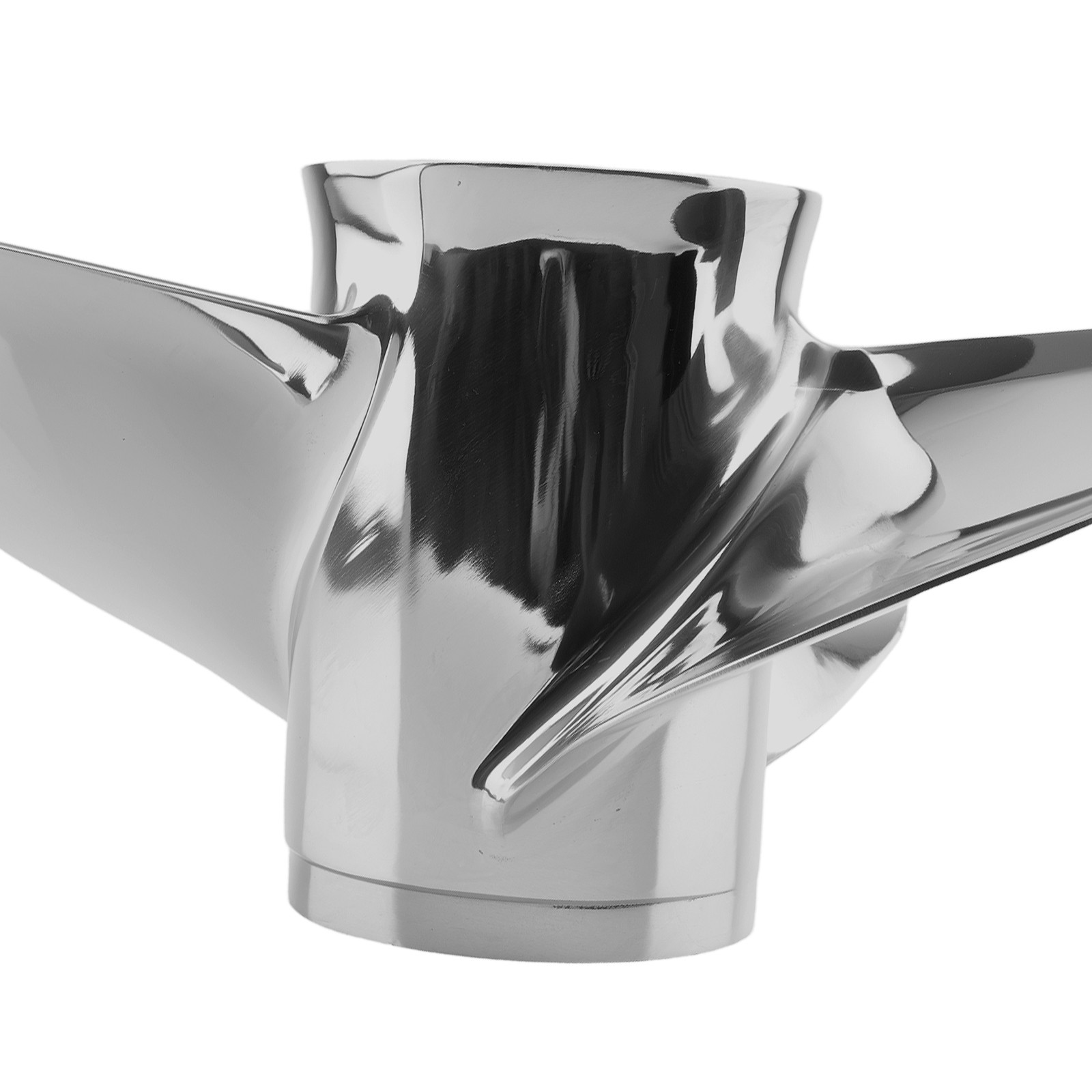 Boat Propeller for Yamaha F70 F75 F80 F90 F100 F115 13x19 Stainless 15 Spline