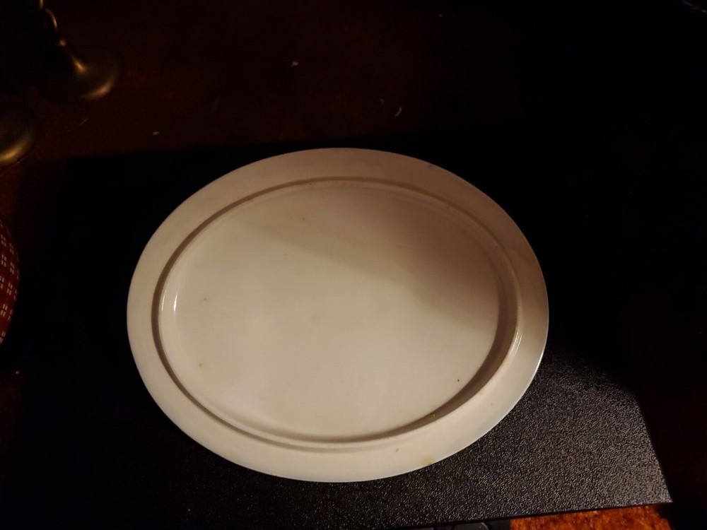 Grindley Clover Flow Blue Oval Covered Casserole
