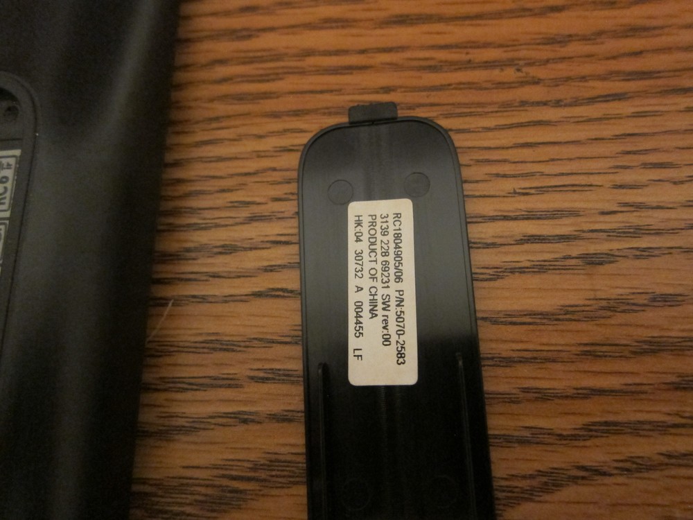 HP MCE Windows Media Center Replacement Remote Control TSGH-IR01