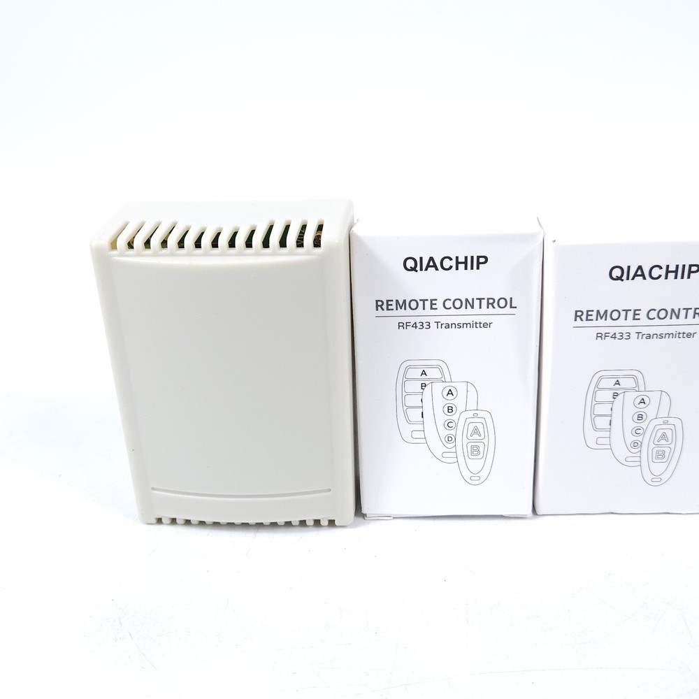 QIACHIP Universal 12V 4CH Wireless Relay Remote Module Switch RF 433Mhz