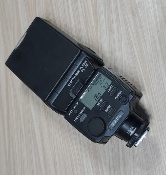 Olympus FL-36 Shoe Mount Electronic Digital Flash
