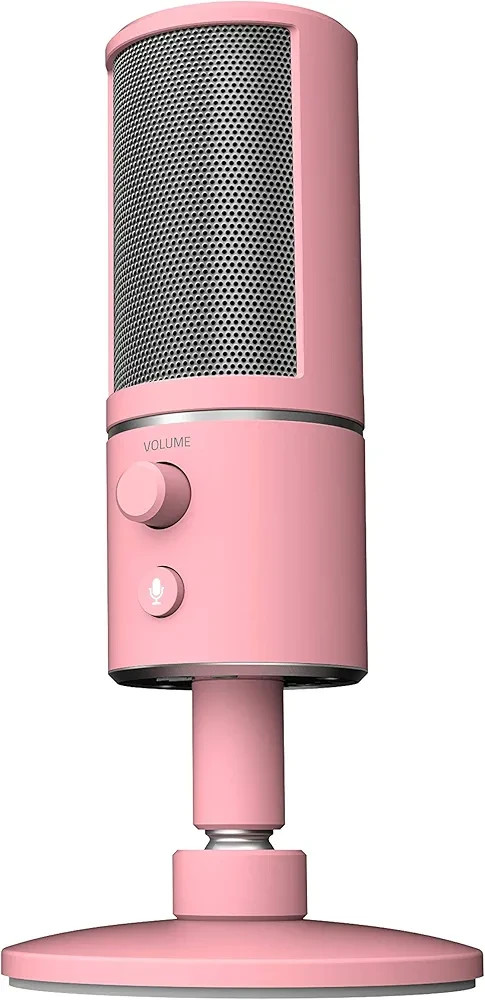 Razer X USB Streaming Microphone | Never used | Pink Quartz