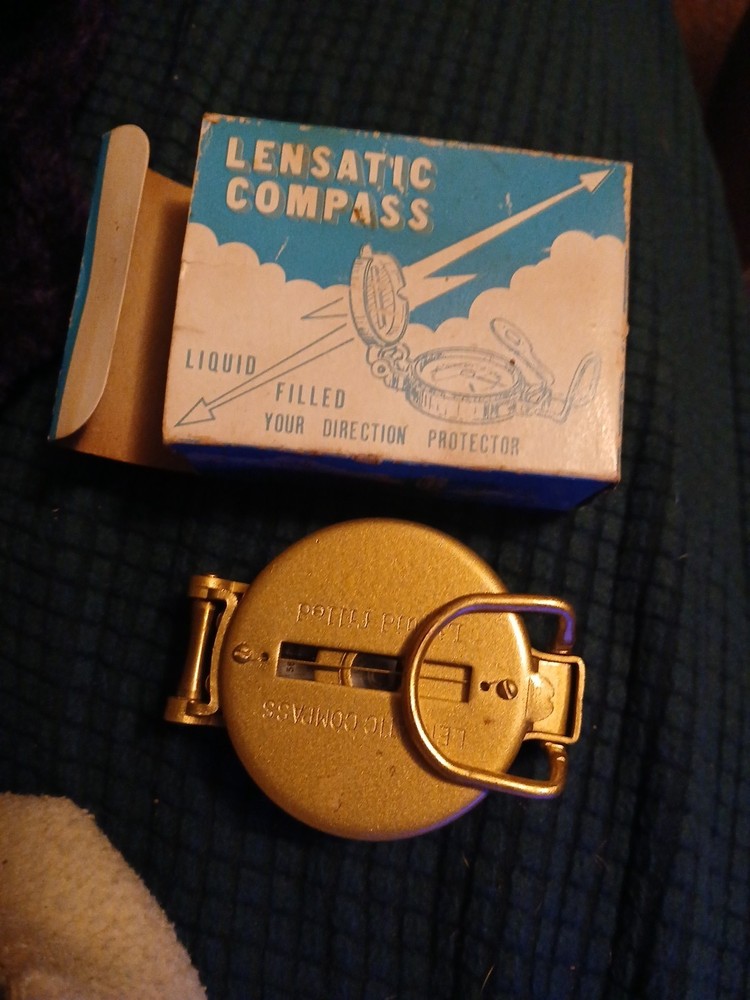 Lensatic Compass NEW in Box