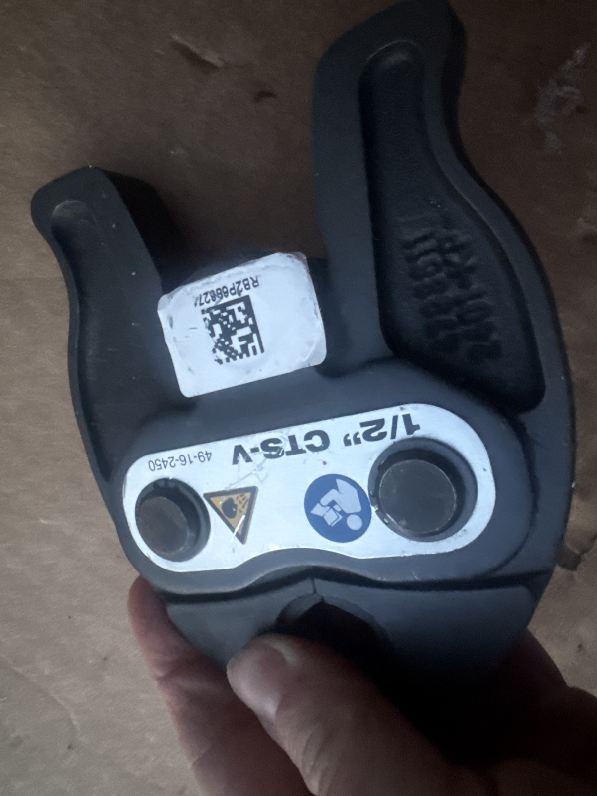 Milwaukee Tool 49-16-2450B M12 Force Logic Press Jaw, For 1/2 In Black Iron,