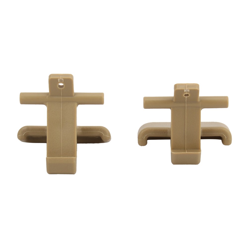 Fits 2009-2010 Sonata Beige Upper & Lower Center Console Armrest Latch Clips