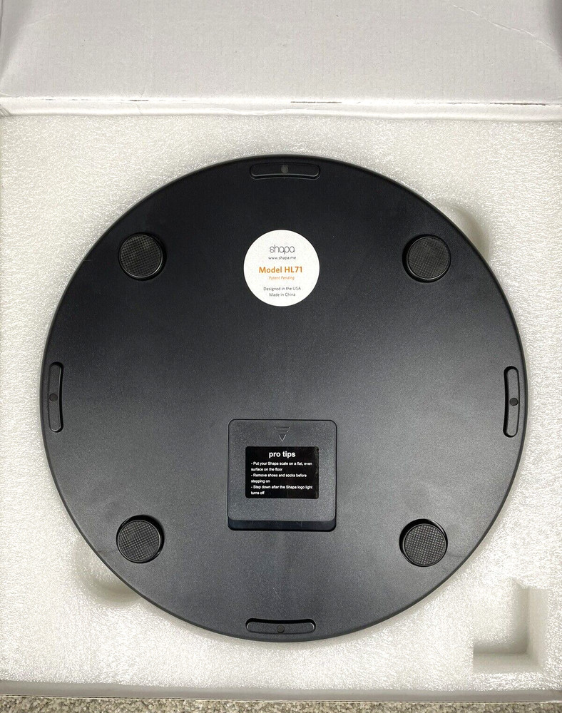 SHAPA Numberless Smart Scale Model HL71