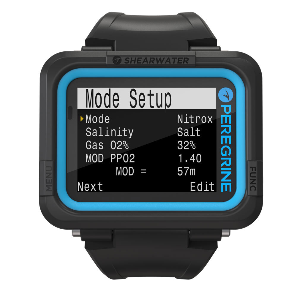Shearwater Peregrine Wrist Computer