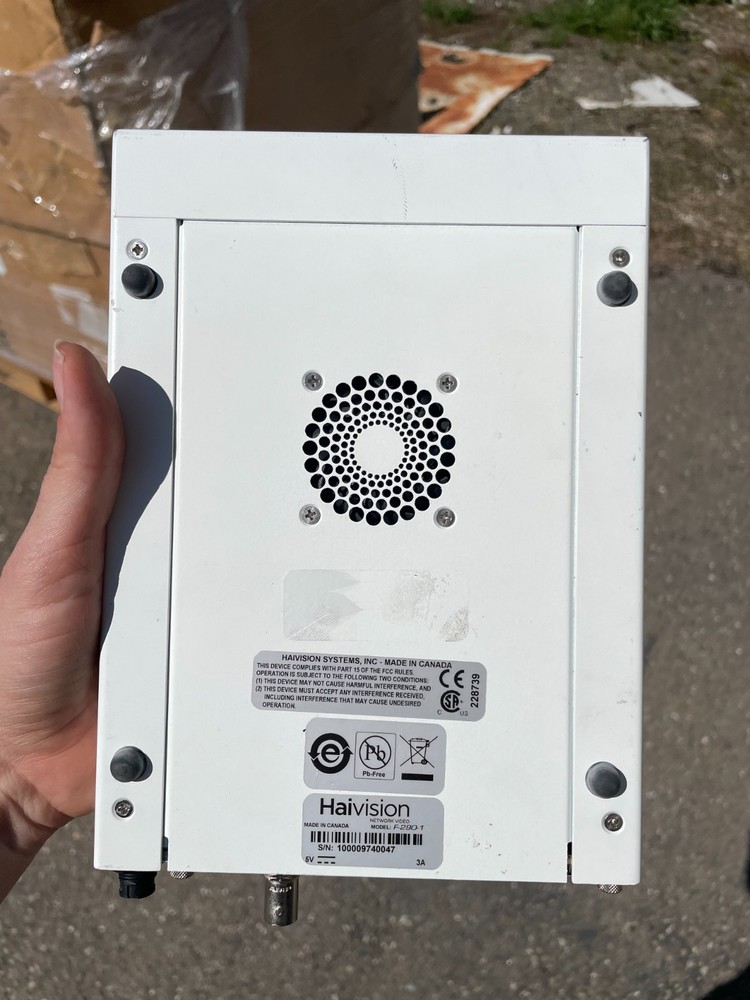 Haivision Makito Network Video Compact HD Encoder Chassis F-290-1