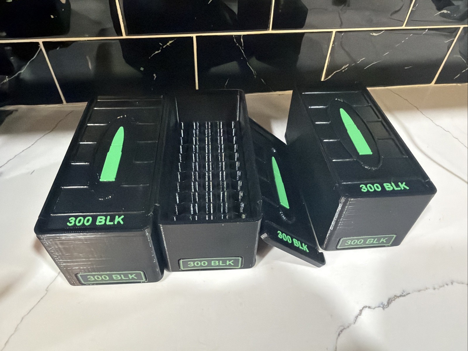 (3 pack )300 Blackout Ammo Case - 60 Round Capacity