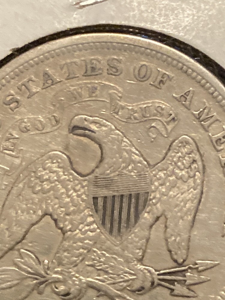 1871 seated liberty dollar